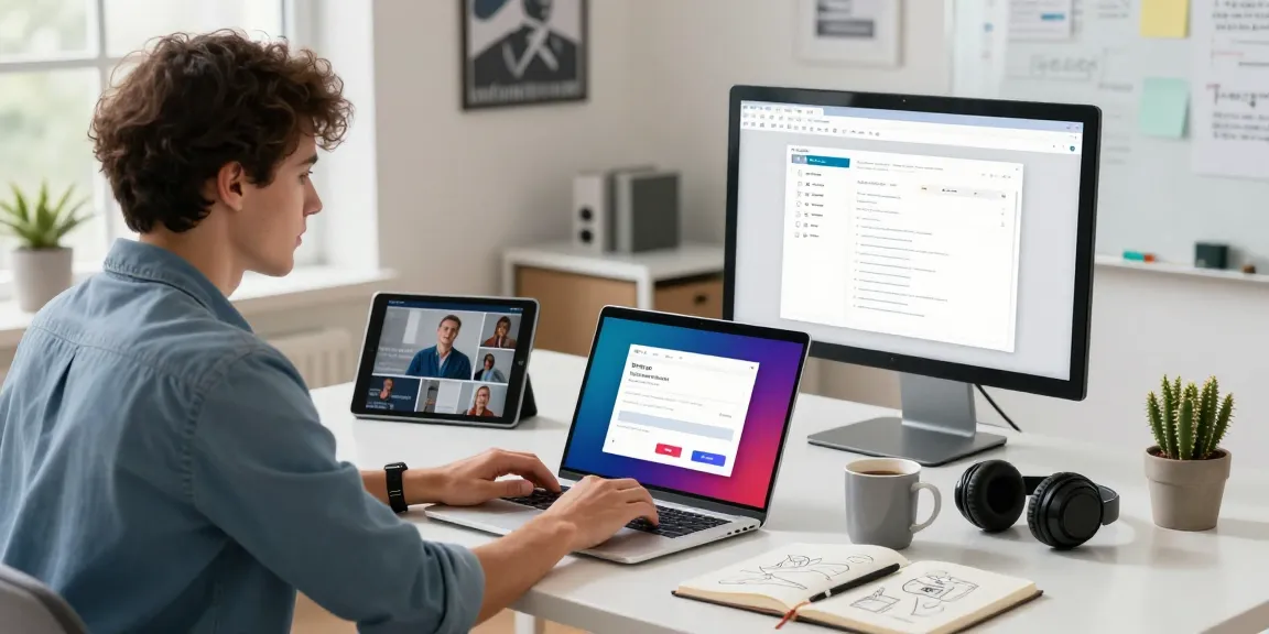 WPS Download in action on a professional workspace laptop showcasing downloading progress.